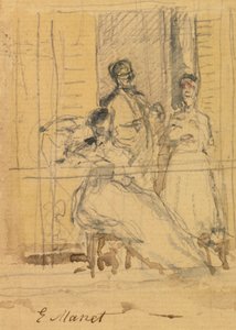 Il balcone da Édouard Manet